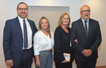 Santiago Jaramillo, Ana María Duque, Olga Lucía Cardona Palacio y Óscar Jaramillo Robledo.