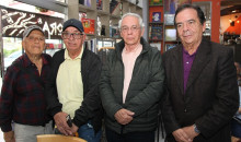Henry Cardona, Henry Roso, Iván Rubio y Samuel Franco. 