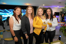 Andrea Ríos, Janeth Hernández, Omaira Castaño y Carolina Cifuentes.