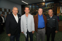 Jorge Mora, Hernán Robledo, William Robledo y Carlos Wílber Londoño.