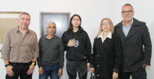 Felipe Castaño, Ulises Giraldo, Juan Esteban López, Luz Adriana Ruiz y Jairo Alonso Gallego.