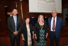 Julián Martínez, Flor Marina Pachón, Alba Lucía Arias Gutiérrez y Edgar Novoa López