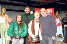 Camila Giraldo Gómez, Isaac Arcila Chango, Lucía Londoño Salazar y Jorge Mario Gómez Londoño.