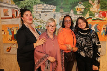 Catalina Rivera, Beatriz Fellner, Ana María Rivera y Celeste Rivera.