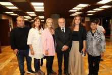 Juan Humberto Gallego, Miriam Gallego, Lorena Morales, Humberto Gallego Gómez, Mariana Díaz y Pablo Jaraba.