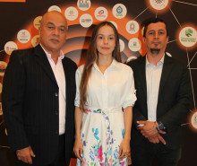 John Jairo Echeverry, Natalia Rodríguez y Alexánder González.