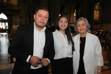 Camilo Londoño, Katherine Marulanda y Ana Julia Giraldo.