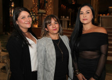 Alejandra Pérez, Olga Usme y Yurany Pérez.