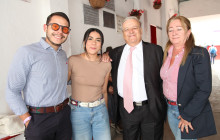 David Osorio, María Sofía Rodríguez, César Augusto Jaramillo y Alba Lucía Giraldo.