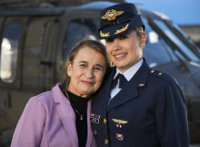María Eugenia Castaño Garcés y su mamá, Edilma Garcés Hurtado.