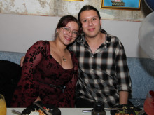 Camila Zuluaga Bonilla y David Zuluaga Ramírez (cumpleañero).