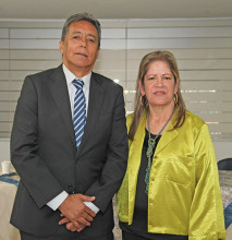 Luis Hernando Amador Pineda y Anna Esperanza Valencia Rendón.
