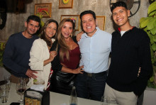 César Castellanos Cárdenas, Francia Salgado López, Andrea Ceballos Cañón, Salvatore Barile y Juan Esteban Castellanos Salgado.