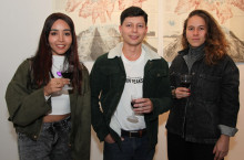 Valeria Barón, Sergio Gómez Leyton y Daniela Castaño.