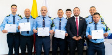 Brayan David Jiménez, John Alexánder Aricapa, Steven Ocampo Arcila, Julián Andrés Gómez, Santiago Acero, secretario Juvenil de Movilidad; Juan Felipe Álvarez, secretario de Movilidad; Cristian Camilo Herrera Tobón y Germán Darío Rojas Vargas