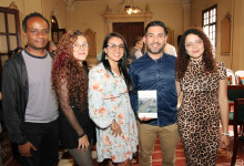 Jorge Sinisterra, Lorena Madrid, Helga Lorena Pineda, Edwin Hesse y Manuela Morales.