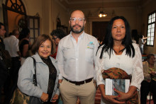 Magnolia Alvarán, Juan Carlos Acevedo y María del Pilar Rivera.