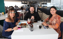 Gloria Inés Pulido, Óscar Eduardo Toro y Lorena Gaviria Pulido.