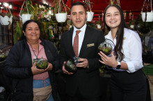 Fotos | Argemiro Idárraga | LA PATRIA Rosa Sierra, Víctor Manuel Guarín y Gloria Paulina Sánchez.