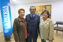 Amanda Cardona, Fernando-Alonso Ramírez y Delma del Socorro Franco Aristizábal.