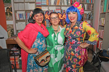 Claudia Zapata, Anita Muñoz y Adriana Toro Rivas.