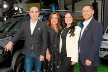 Juan Carlos López, Carmenza López, Angie Cárdenas y Juan Sebastian Lopez.