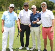 Carlos Herrera, Óscar Pérez, Guillermo Ángel y Paticl Powers