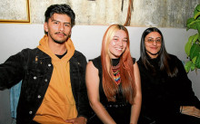 Mateo Arango, Vanessa Grajales y María Fernanda Herrera.