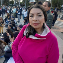 Olga Herrada Rodríguez, presidenta de Sintracihobi