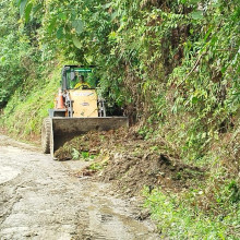 Las obras de mantenimiento en este punto del municipio.