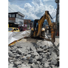 Después. Avanzan los trabajos para mejorar el tránsito por este sector de la ciudad.