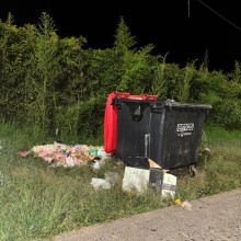 Retiraron los contenedores de la Avenida El Libertador de Anserma