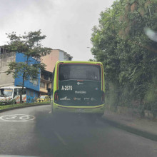 Buses que contaminan