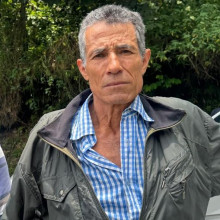 Bloqueo en la Troncal de Occidente: la Abuela de Caldas suma dos días sin conexión con Manizales y Pereira Eduardo Valencia, agricultor de la vereda Campoalegre (Anserma)