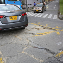 Huecos en las calles de la Sultana